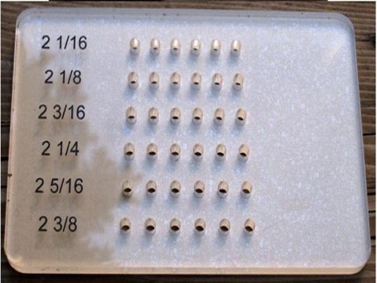Lucite bridge drilling jig